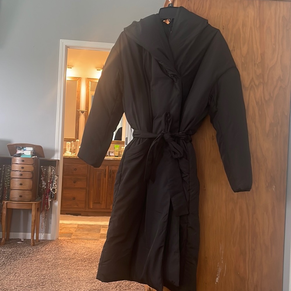 Gianni Bini hooded trench NWT